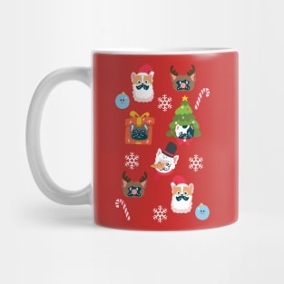 Xmas and Feench Bulldog Mug